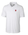 NC State Wolfpack Cutter & Buck Northgate CB DryTec Short Sleeve Big & Tall Polo White Mannequin