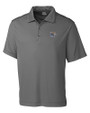 Memphis Tigers Cutter & Buck Northgate CB DryTec Short Sleeve Big & Tall Polo Elemental Grey Mannequin