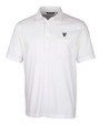 Villanova Wildcats Cutter & Buck Advantage Tri-Blend Jersey Mens Big and Tall Pocket Polo White Mannequin