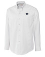 Penn State Nittany Lions Cutter & Buck Epic Easy Care Nailshead Mens Big and Tall Long Sleeve Dress Shirt White Mannequin