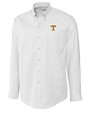 Tennessee Volunteers Cutter & Buck Epic Easy Care Nailshead Mens Big and Tall Long Sleeve Dress Shirt White Mannequin