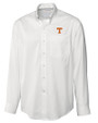 Tennessee Volunteers Cutter & Buck Epic Easy Care Fine Twill Mens Big and Tall Dress Shirt White Mannequin