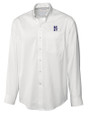 Northwestern Wildcats Cutter & Buck Epic Easy Care Fine Twill Mens Big and Tall Dress Shirt White Mannequin