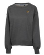 Missouri Tigers Cutter & Buck Saturday Cotton Blend Womens Crew Neck Sweatshirt Charcoal Heather Mannequin