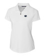 Penn State Nittany Lions Cutter & Buck Forge Stretch Womens Short Sleeve Polo White Mannequin