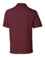 Minnesota Golden Gophers Cutter & Buck Genre Textured Solid Mens Polo Bordeaux Mannequin Back