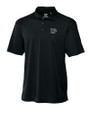 Memphis Tigers Cutter & Buck Genre Textured Solid Mens Polo Black Mannequin