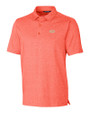 Oklahoma State Cowboys Cutter & Buck Forge Heathered Stretch Mens Polo College Orange Heather Mannequin