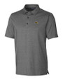 Southern Miss Golden Eagles Cutter & Buck Forge Heathered Stretch Mens Polo Charcoal Heather Mannequin