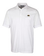 Southern Miss Golden Eagles Cutter & Buck Advantage Tri-Blend Jersey Mens Pocket Polo White Mannequin