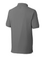 Iowa Hawkeyes Cutter & Buck Advantage Eco Tri-Blend Pique Mens Polo Elemental Grey Mannequin Back