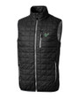 South Florida Bulls Cutter & Buck Rainier PrimaLoft® Mens Eco Insulated Full Zip Puffer Vest Black Mannequin