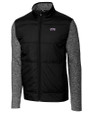 TCU Horned Frogs Cutter & Buck Stealth Hybrid Quilted Mens Full Zip Windbreaker Jacket BL_MANN_HG 