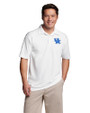 Kentucky Wildcats Cutter & Buck Genre Textured Solid Mens Polo White Front