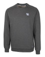 Kentucky Wildcats Cutter & Buck Saturday Cotton Blend Mens Crew Neck Sweatshirt Charcoal Heather Mannequin