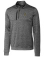 Appalachian State Mountaineers Cutter & Buck Stealth Heathered Mens Big and Tall  Quarter Zip Pullover EG_MANN_HG 