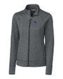 Air Force Falcons Cutter & Buck Shoreline Heathered Womens Full Zip Jacket Charcoal Heather Mannequin
