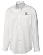 Appalachian State Mountaineers Cutter & Buck Epic Easy Care Fine Twill Mens Long Sleeve Dress Shirt White Mannequin