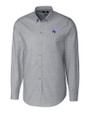 Air Force Falcons Cutter & Buck Stretch Oxford Mens Big and Tall Long Sleeve Dress Shirt Charcoal Mannequin