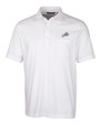 Florida Gulf Coast Eagles Cutter & Buck Advantage Tri-Blend Jersey Mens Big and Tall Pocket Polo White Mannequin