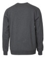Dartmouth Big Green Cutter & Buck Saturday Cotton Blend Mens Crew Neck Sweatshirt Charcoal Heather Mannequin Back