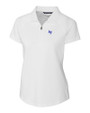 Air Force Falcons Cutter & Buck Forge Stretch Womens Short Sleeve Polo White Mannequin
