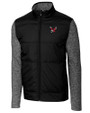 Eastern Washington Eagles Cutter & Buck Stealth Hybrid Quilted Mens Full Zip Windbreaker Jacket BL_MANN_HG 
