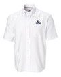 Creighton Bluejays Cutter & Buck Epic Easy Care Nailshead Mens Big and Tall Short Sleeve Dress Shirt White Mannequin