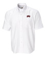 UNLV Rebels Cutter & Buck Epic Easy Care Nailshead Mens Big and Tall Short Sleeve Dress Shirt White Mannequin