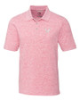 Eastern Washington Eagles Cutter & Buck Advantage Tri-Blend Space Dye Mens Polo Cardinal Red Mannequin