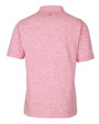 Central Missouri Mules Cutter & Buck Advantage Tri-Blend Space Dye Mens Polo Cardinal Red Mannequin Back