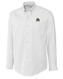 East Carolina Pirates Cutter & Buck Epic Easy Care Nailshead Mens Long Sleeve Dress Shirt White Mannequin