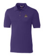 East Carolina Pirates Cutter & Buck Advantage Eco Tri-Blend Pique Mens Big and Tall Polo College Purple Mannequin