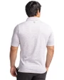 Georgia Southern Eagles Cutter & Buck Advantage Tri-Blend Space Dye Mens Polo Elemental Grey Back