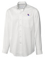 Louisiana Tech Bulldogs Cutter & Buck Epic Easy Care Fine Twill Mens Long Sleeve Dress Shirt White Mannequin
