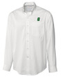Charlotte 49ers Cutter & Buck Epic Easy Care Fine Twill Mens Long Sleeve Dress Shirt White Mannequin