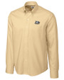 Georgia Southern Eagles Cutter & Buck Epic Easy Care Nailshead Mens Long Sleeve Dress Shirt Desert Mannequin