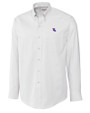 Louisiana Tech Bulldogs Cutter & Buck Epic Easy Care Nailshead Mens Long Sleeve Dress Shirt White Mannequin