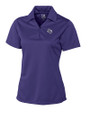 Stephen F Austin Lumberjacks Cutter & Buck Genre Textured Solid Womens Polo College Purple Mannequin