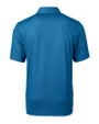 Georgia Southern Eagles Cutter & Buck Pike Mini Pennant Print Stretch Mens Big and Tall Polo Liberty Navy Mannequin Back