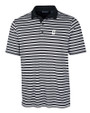Charlotte 49ers Cutter & Buck Big & Tall Forge Polo Multi Stripe Black Mannequin