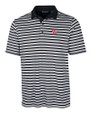 Houston Cougars Cutter & Buck Big & Tall Forge Polo Multi Stripe Black Mannequin