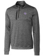 Stephen F Austin Lumberjacks Cutter & Buck Stealth Heathered Mens Big and Tall  Quarter Zip Pullover EG_MANN_HG 