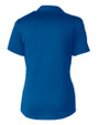 Dayton Flyers Cutter & Buck Prospect Recycled Featherlight Stretch Womens Polo Tour Blue Mannequin Back