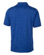 Dayton Flyers Cutter & Buck Advantage Tri-Blend Space Dye Mens Polo Dark Tour Blue Mannequin Back