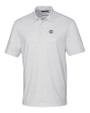 Georgetown Hoyas Cutter & Buck Pike Double Dot Print Stretch Mens Polo White Mannequin