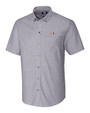 Miami Hurricanes Short-Sleeve Stretch Oxford Shirt CC_MANN_HG 1