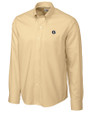 Georgetown Hoyas Cutter & Buck Epic Easy Care Nailshead Mens Long Sleeve Dress Shirt Desert Mannequin
