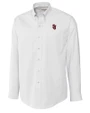 St Johns Red Storm Cutter & Buck Epic Easy Care Nailshead Mens Big and Tall Long Sleeve Dress Shirt White Mannequin