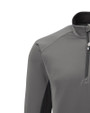 Providence Friars Cutter & Buck Traverse Colorblock Stretch Quarter Zip Mens Pullover Elemental Grey Mannequin